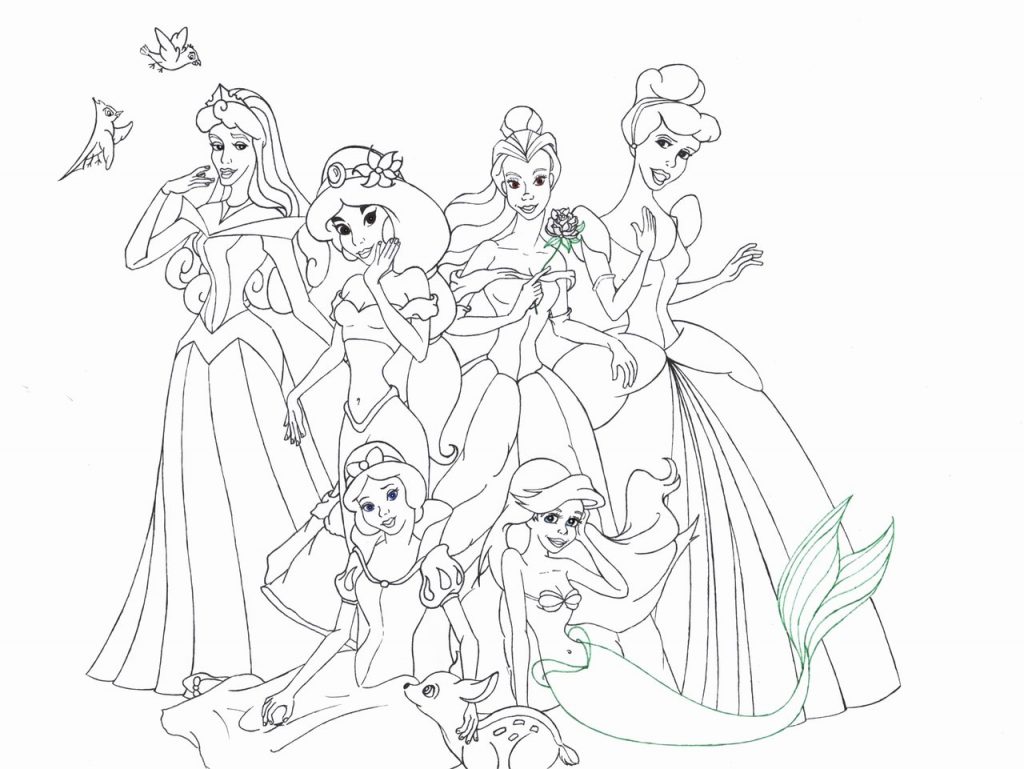 dessin de princesses